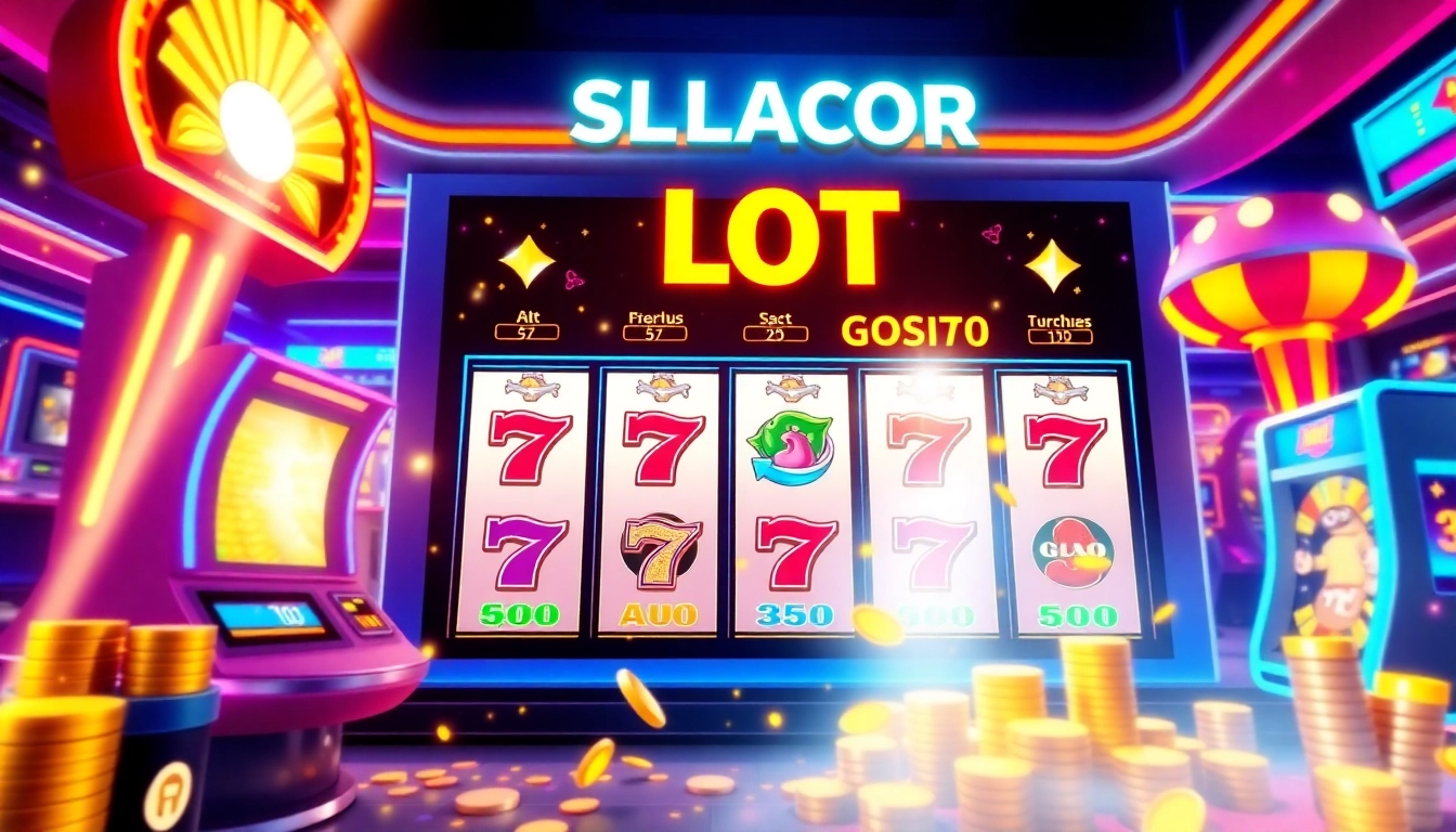 Experience thrilling gameplay with slot gacor showcasing vibrant animations and enticing jackpot opportunities.