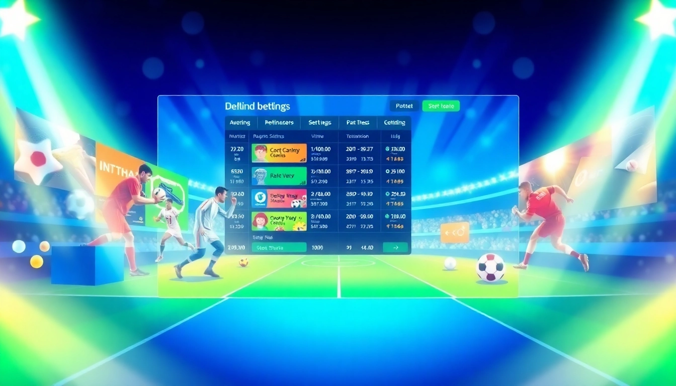 Engaging online betting interface for وان ایکس بت فارسی, showcasing sports and vibrant colors for user appeal.