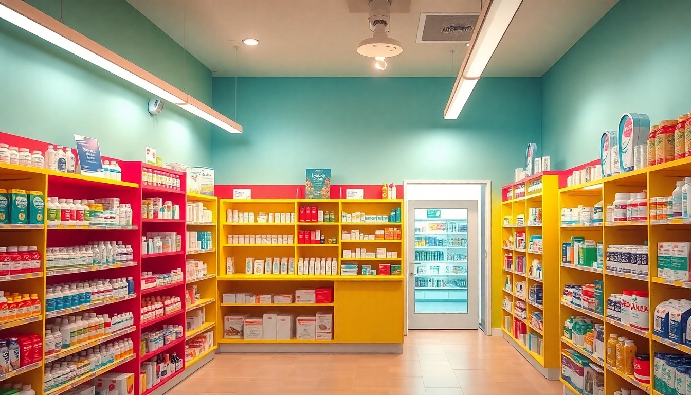 Find a reliable Pharmacy Near Me with a welcoming interior and diverse health products.